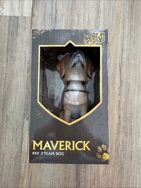 Vegas Golden Knights VGK K9 Team Dog Bobble head  — Brown